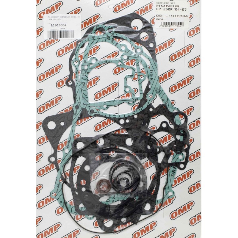 Komplet uszczelek do Honda CR 250 '87 - wyprzedaż!