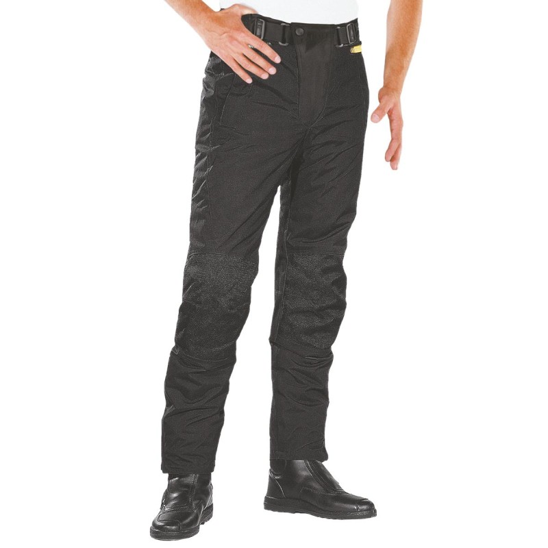 ROLEFF WIELKA PROMOCJA Spodnie Tekstylne z Membraną Wind-Tex i Wypinaną Thermo Model RO451 Kolor Czarny Rozmiar M