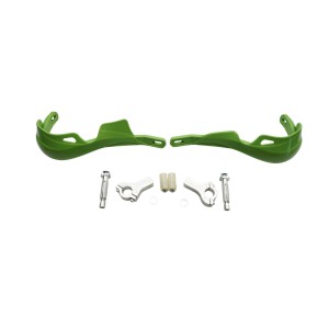 Osłony rąk 22mm z mocowaniem - Zielony - Wyprzedaż