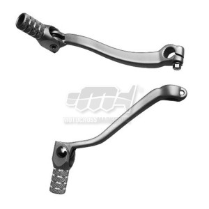 Dźwignia zmiany biegów Suzuki RMZ 450 '05-'07 (aluminiowa) - srebrny, końcówka aluminiowa