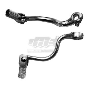 Dźwignia zmiany biegów Kawasaki KX 125 / 250 '94-'08, KX 65 '00-'25, KX 500 '94-'04 - kolor srebrny