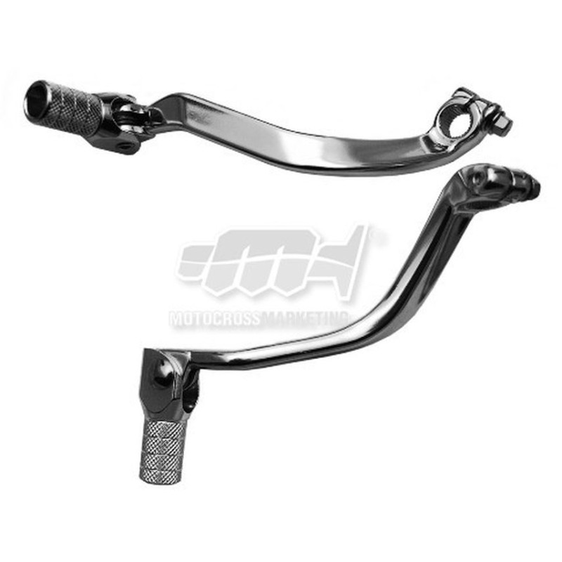 Dźwignia zmiany biegów Suzuki RM 250 89-12 - kolor srebrny, końcówka stalowa