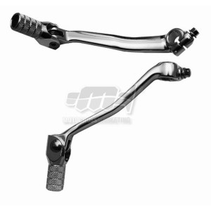 Dźwignia zmiany biegów Kawasaki KX 450F '16-'25, KX 450 X '21-'25 - srebrna, stalowa końcówka