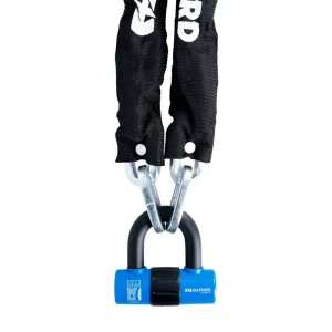 OXFORD ŁAŃCUCH ZABEZPIECZENIE ANTYKRADZIEŻOWE Z KŁÓDKĄ CHAIN 10, 10mm x 1400mm