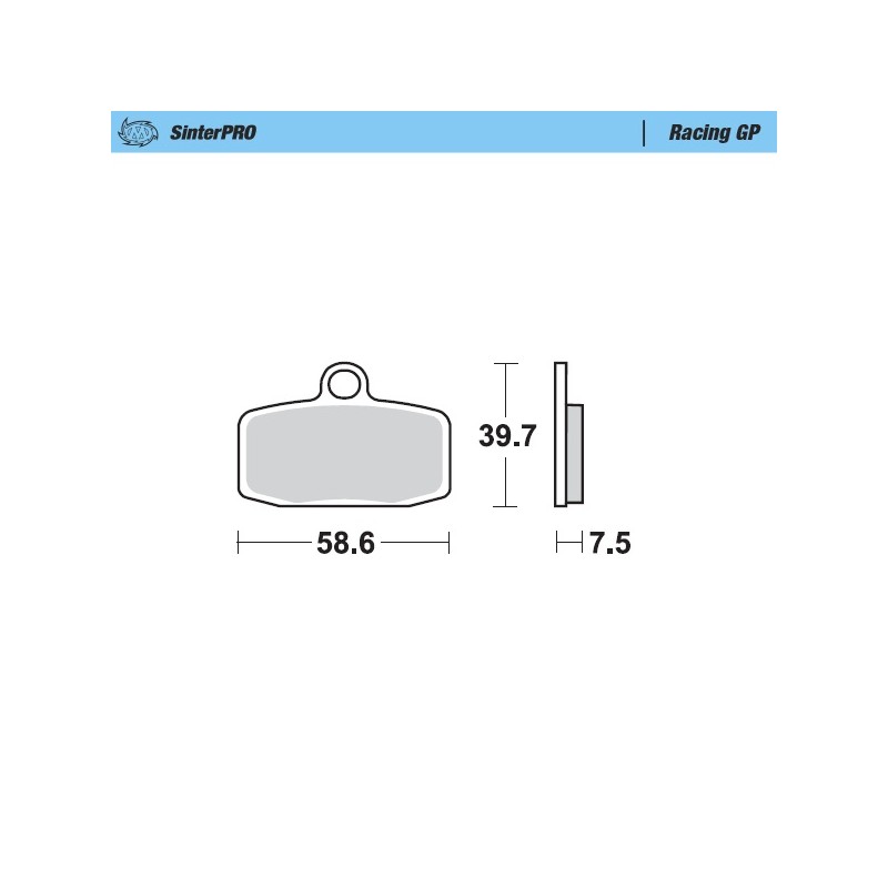 Klocki hamulcowe MOTO-MASTER KH612 Sinter Metal Racing: 12 - Promocja!