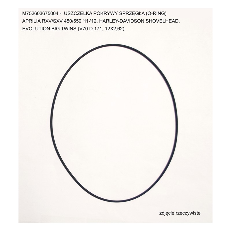 Uszczelka pokrywy sprzęgła do Aprilia RXV/SXV 450/550 '11-'12, Harley-Davidson Shovelhead, Evolution Big Twins