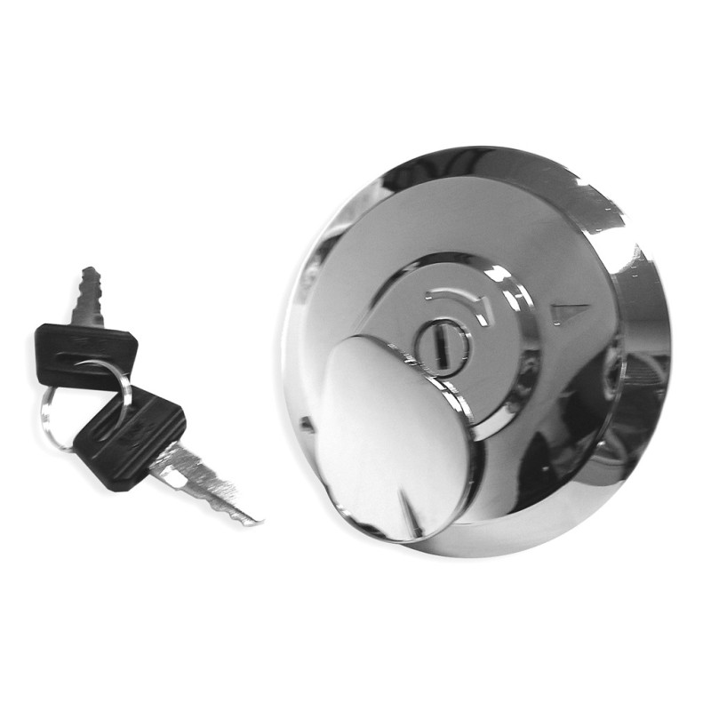 Korek zbiornika paliwa Honda CBF250/CG 125 chromowany - V PARTS (VICMA) (M8023)