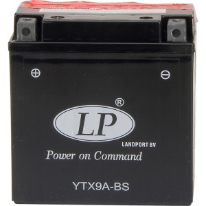 LANDPORT AKUMULATOR YTX9A-BS (MA LTX9A-BS) 12V 9AH - do MZ ETZ 125/150/250/251