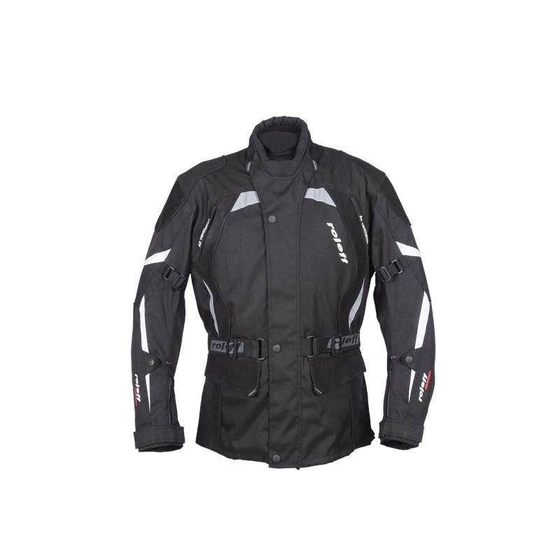 ROLEFF WIELKA PROMOCJA KURTKA TEKSTYLNA MODEL RO594 (3W1) KOLOR CZARNY ROZMIAR S