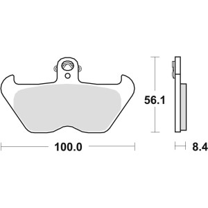 Klocki hamulcowe TRW ZF KH407 KH246 do BMW K1, K 100, R 1100 GS / R / RS / RT / S / ST, R 1150 GS