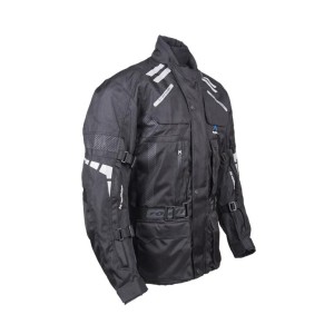 ROLEFF PROMOCJA KURTKA TEKSTYLNA DŁUGA MODEL RO774 (3W1) CZARNY 3XL