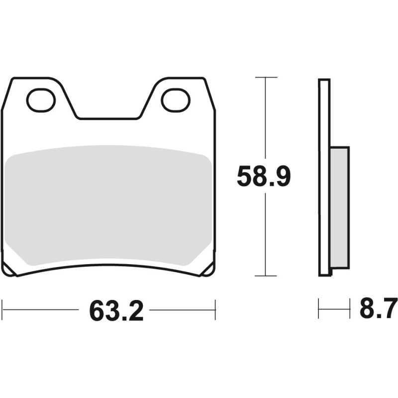Klocki hamulcowe TRW ZF KH348 do Yamaha FZS 1000 Fazer i XJR 1300 - promocja!