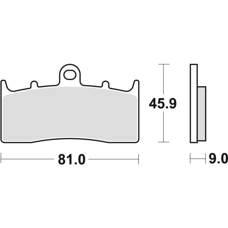 TRW ZF Klocki hamulcowe KH294 Organic BMW R 1100 S 01-05, R 1150 GS / ADV / R / RS 00-06, K 1200 LT 00-09 R 1200 C / CL 00-05, P