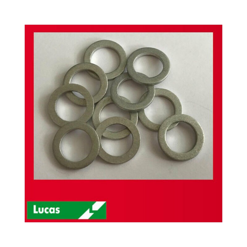 Podkładki aluminiowe do przewodów hamulcowych 10mm (10szt) - promocja