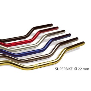 Kierownica aluminiowa TRW ZF 22mm Superbike kolor srebrny - stary kod MCL102C