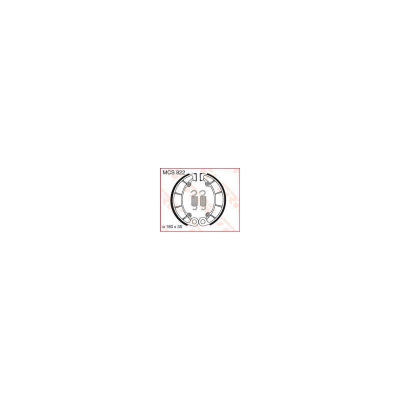 trw zf szczęki hamulcowe (180x35mm) (h343) (promocja)