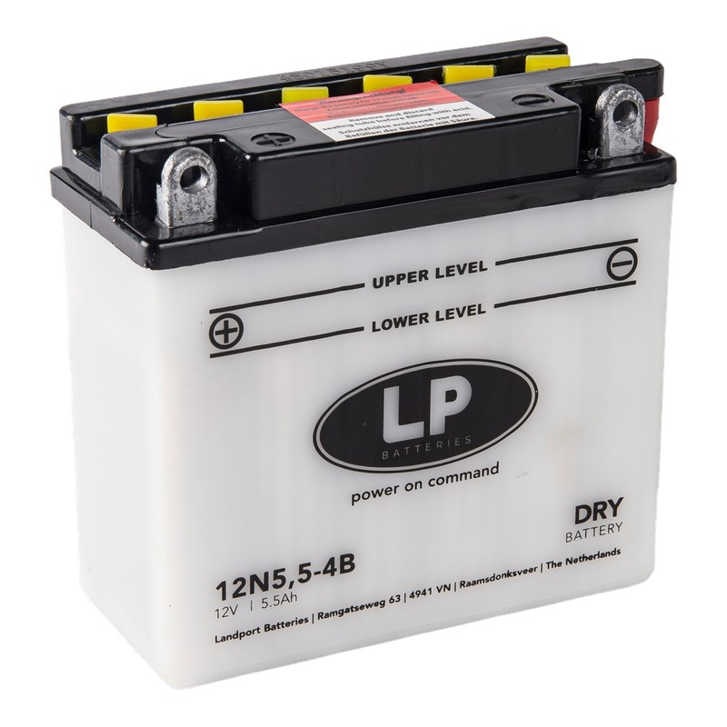 Akumulator LANDPORT 12V 5,5AH - ELEKTROLIT OSOBNO