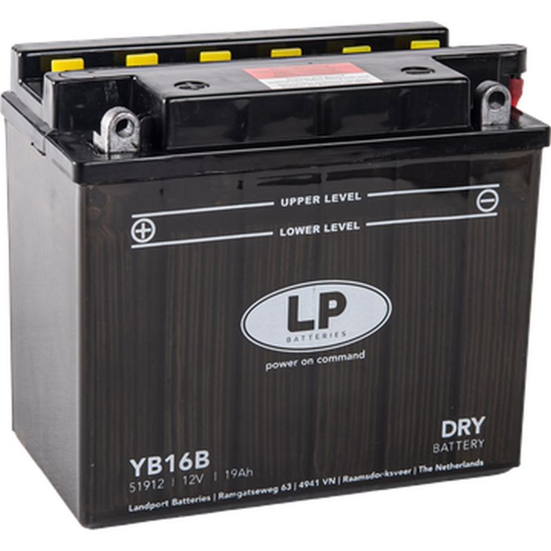 LANDPORT AKUMULATOR YB16B (MD LB16B) 12V19AH - Elektrolit osobno - UE2019/1148