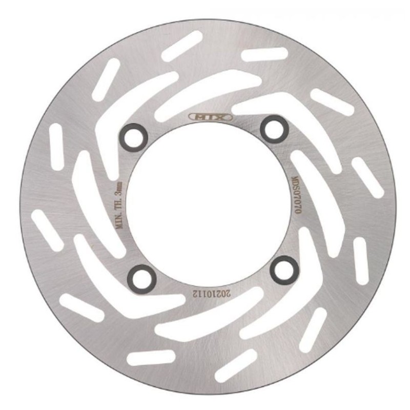 Tarcza hamulcowa przód Yamaha YFM 550 '07-'14, YFM 700F Grizzly '07-'18 (220x96x3,5mm) (4x10,5mm)