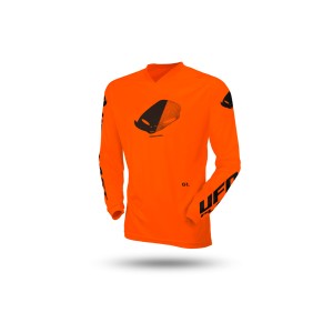 UFO Koszulka Radial Dziecięca Pomarańczowa Fluorescencyjna Rozmiar 5XS - Kolekcja 2025