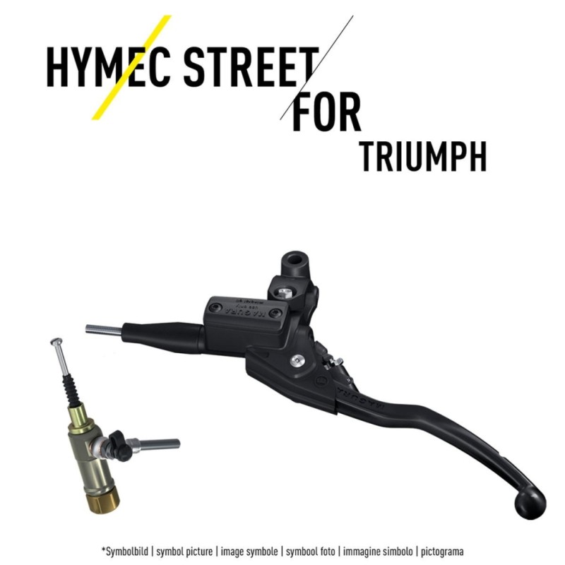 MAGURA ZESTAW SPRZĘGŁA HYDRAULICZNEGO HYMEC 167 Triumph Street Triple 675 '12-'16: Tiger 800/800XC '10-'14: Tiger 800XR '15