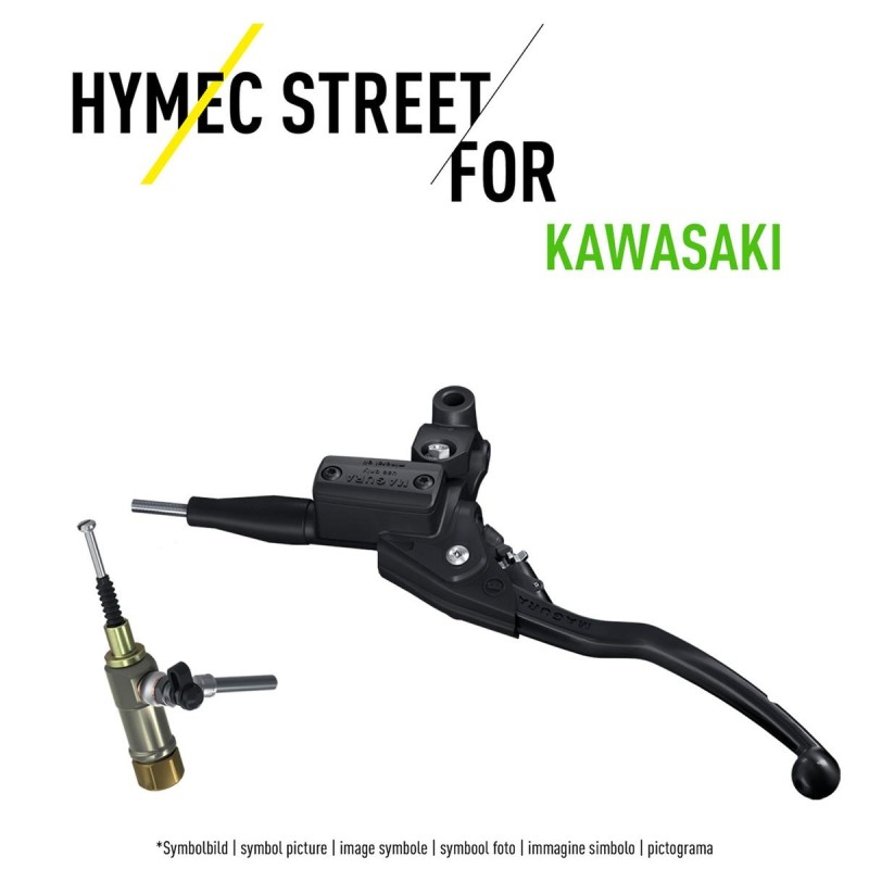 MAGURA ZESTAW SPRZĘGŁA HYDRAULICZNEGO HYMEC do Kawasaki Z 750S/R, Z 800, Z 1000 - Średnica Tłoczka 10,5