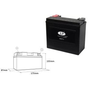 LANDPORT AKUMULATOR HVT-1 12V 20AH - ZALANY