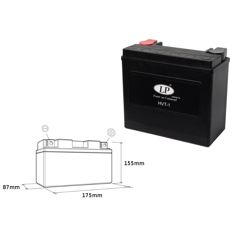 LANDPORT AKUMULATOR HVT-1 12V 20AH - ZALANY