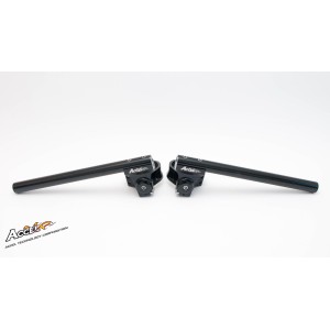 Kierownica dwuczęściowa regulowana Street Clip-On uchwyt 55mm kolor czarny