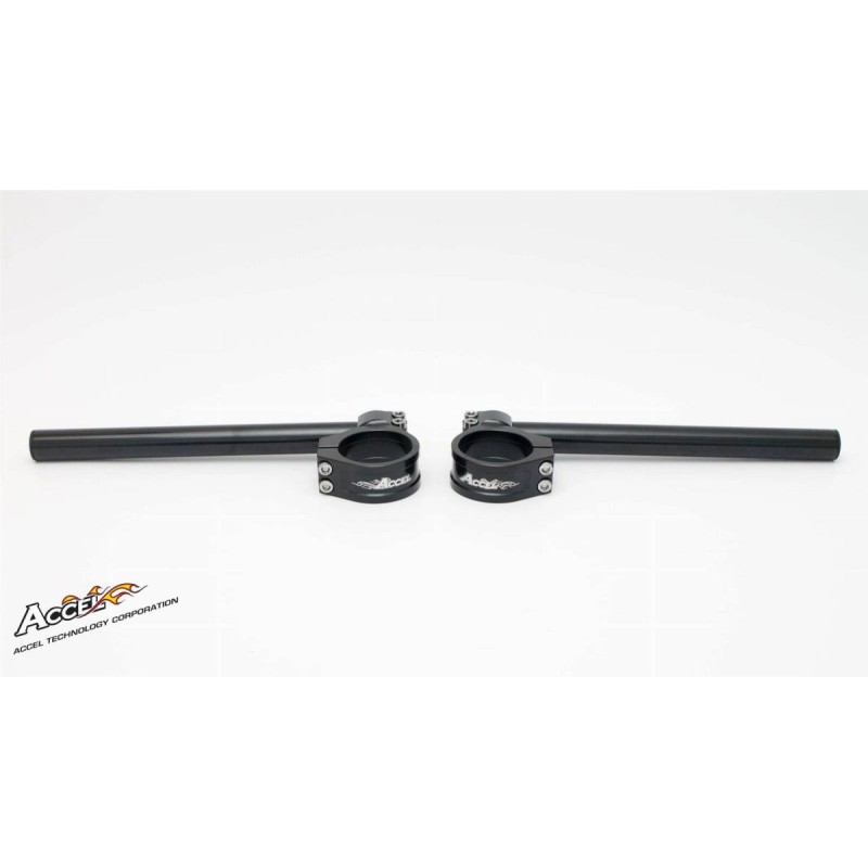 Kierownica dwuczęściowa regulowana street niska uchwyt 50mm czarna