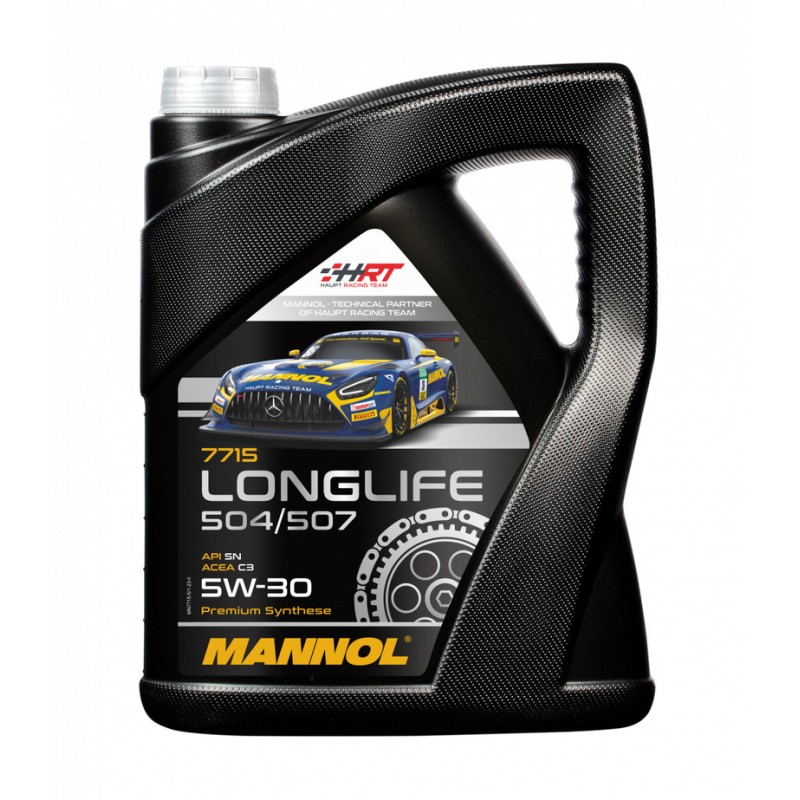 MANNOL Olej Silnikowy Samochodowy 5W30 Longlife 504/507 OEM - 5 litrów