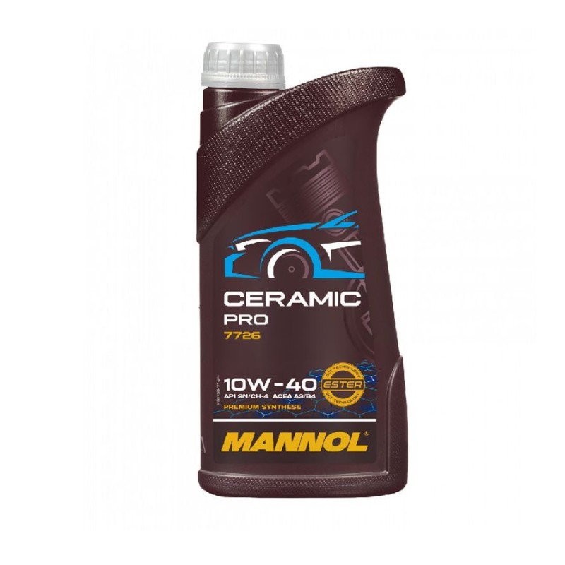 MANNOL Olej silnikowy syntetyczny samochodowy Ceramic 10W40 1L