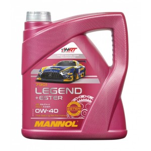 MANNOL Olej silnikowy samochodowy 0W40 Legend+Ester 4 litry (7901) (syntetyczny)