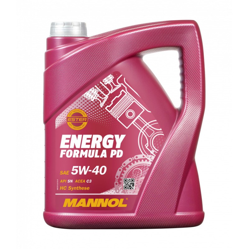 MANNOL Olej Silnikowy 5W40 Energy Formula PD 5L (7913) - Syntetyczny