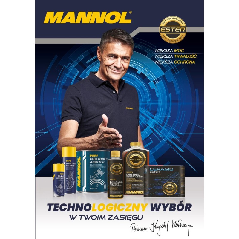 MANNOL MONTAGE CLEANER PREPARAT DO ODTŁUSZCZANIA HAMULCÓW 500ML (9670)
