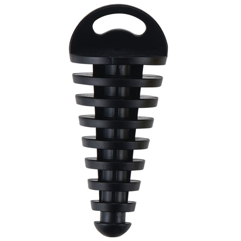 ACCEL KOREK WYDECHU MAŁY (2T) KOLOR CZARNY (MP-01BK)