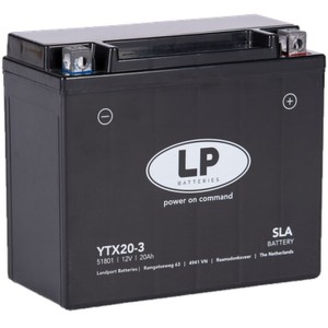Landport Akumulator YTX20-3 12V 20AH - Bezoobsługowy i zalany