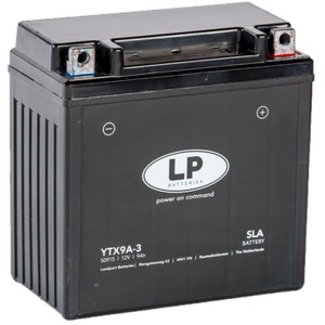 LANDPORT AKUMULATOR YTX9A-3 12V 9AH - ZALANY BEZOBSŁUGOWY
