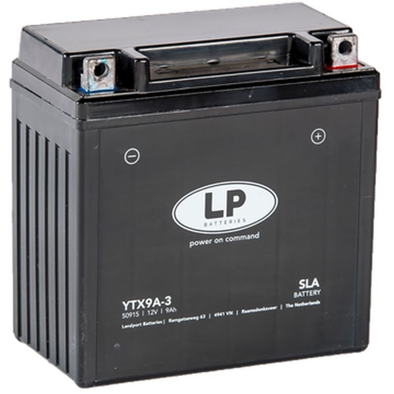 LANDPORT AKUMULATOR YTX9A-3 12V 9AH - ZALANY BEZOBSŁUGOWY