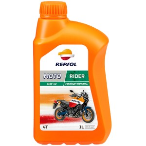 REPSOL Olej Silnikowy 4T Rider 15W50 1L MA2 Mineralny - Zamiennik RP165M51