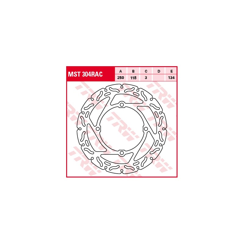 Tarcza hamulcowa TRW ZF do Suzuki RMZ 250 07-09, RMZ 450 05- (PROMOCJA)