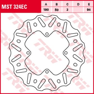 Tarcza hamulcowa tył TRW ZF do Honda CR 80 92-02, CR 85 03-08, CRF 150 07-19 (PROMOCJA)