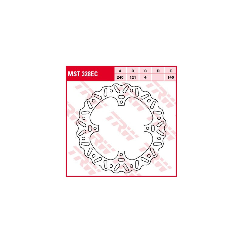 Tarcza hamulcowa tył Honda CR 125/250 02-07, CR/CRF 250/450 '02-'21