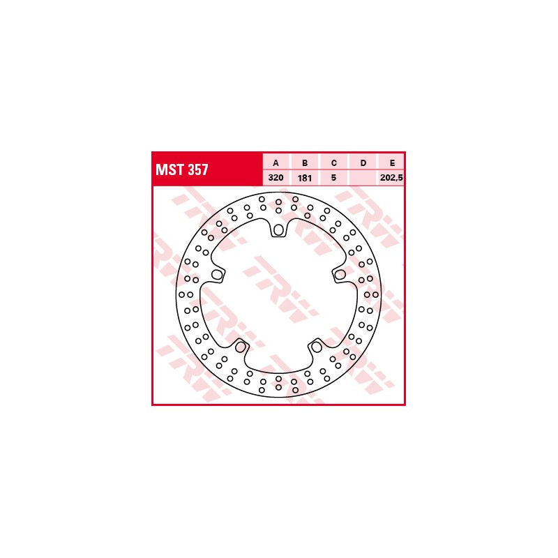 Tarcza hamulcowa przód do BMW F 800 GT, S 1000, R, RR, XR, R 1100 S, R 1150 R, RS, RT, K 1200 LT - TRW ZF