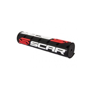 SCAR RACING Gąbka na kierownicę (poprzeczkę) (250mm) kolor czarny z logo SCAR