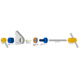 Praska do wciskania i wyciskania łożysk - narzędzie RAPID WYPRZEDAŻ RACER PRODUCT RRP