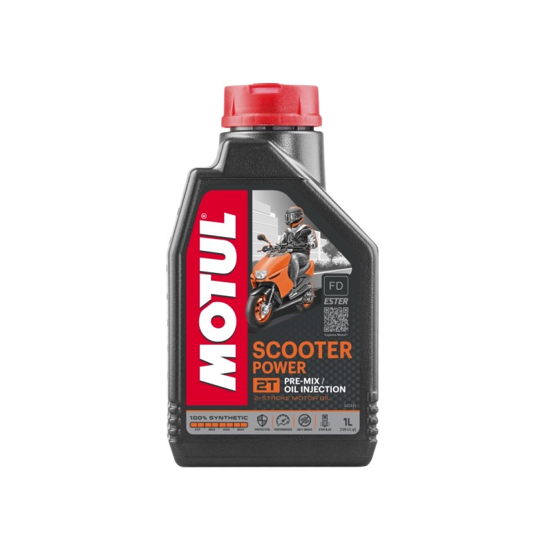 MOTUL Olej Silnik Scooter 2T Power 1L - 100% Syntetyk