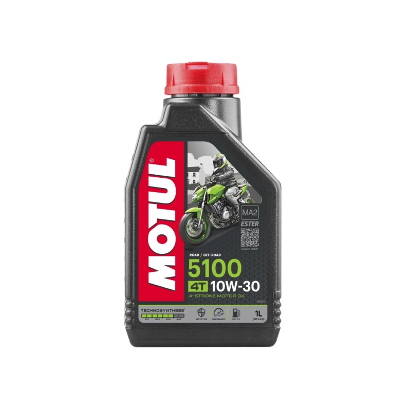 MOTUL Olej Silnik 5100 4T Ester 10W30 1L - Najwyższa jakość dla Twojego silnika