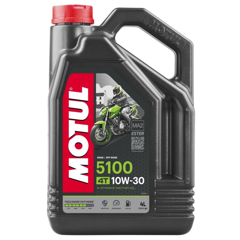 MOTUL OLEJ SILNIK 5100 4T ESTER 10W30 4L - najlepsza jakość dla Twojego silnika!