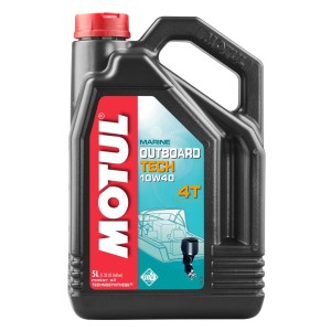MOTUL OLEJ SILNIK OUTBOARD TECH 4T 10W40 5L - Najlepsza jakość dla Twojego silnika!